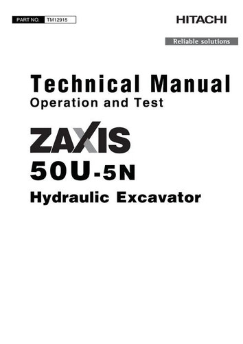 Hitachi zaxis50u escavatore - hitachi, zaxis50u-5n