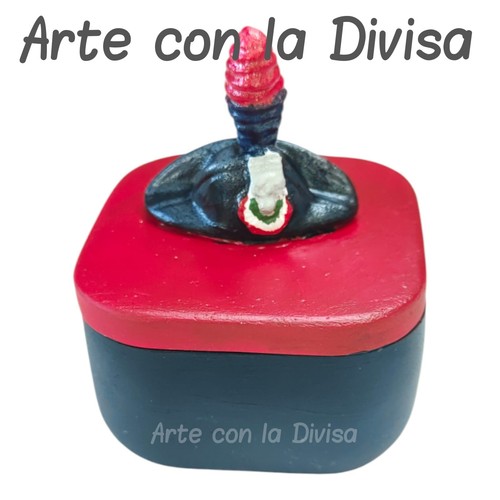 Cofanetto ceramica con - in,