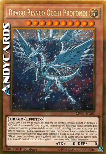 Drago bianco occhi profondi - occhi,