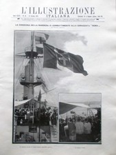 L'illustrazione Italiana 10 Ottobre 1909 Mascagni Grasso Adria Sven Hedin Cook