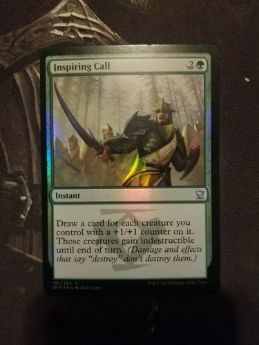 Inspiring call foil 50 - call, 50%