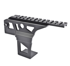 SLITTA IN METALL 20MM PORTA OTTICA RED DOT REPLICHE SOFTAIR AK EVOLUTION JG03003