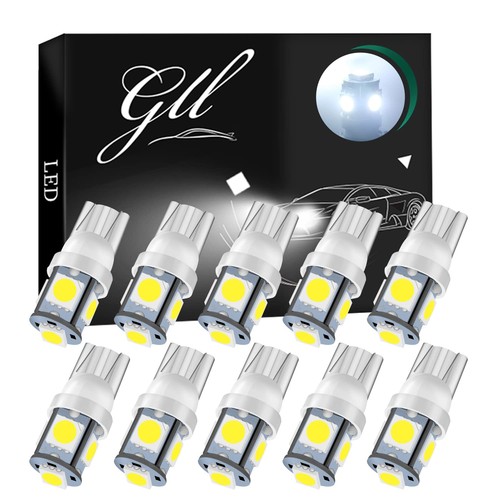 Grandview 10pcs 24v bianco t10 - bianco,