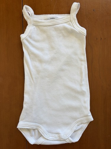Petit bateau euc white tank - euc,