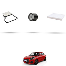 HOFFCAR Kit tagliando - 3 filtri compatibile con Suzuki Swift V 1.2 Hybrid 61kw 