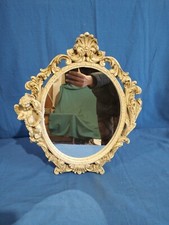 Specchiera Specchio Putti Shabby Chic Crackle