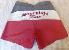 SCORPION BAY Costume Pantaloncino Mare Uomo Taglia 30 (S) in Perfette Condizioni