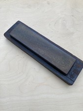 Vintage sharpening stone wood