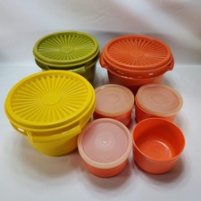 Set Of 7 Vtg Tupperware