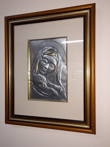 Quadro bassorilievo argento - bassorilievo, in