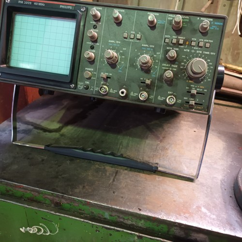 Oscilloscopio philips 3209 - oscilloscopio, pm
