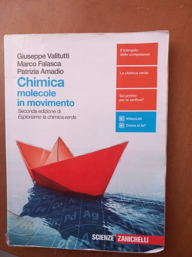Libro scolastico chimica - libro, "chimica