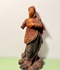 Antica statua Madonna in legno