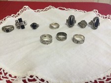Lotto misto vintage di anelli