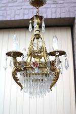 Lampadario pendente cristallo