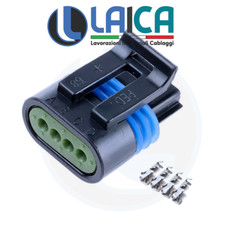 1PZ KIT CONNETTORE 4 POLI PIN TENUTA STAGNA DELPHI  PULL TO SEAT 12162188