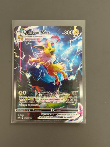 Carta pokemon jolteon vmax - jolteon,