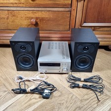 Denon RCD-M39DAB Silver Ricevitore CD Altoparlanti Denon SC-M39 Perfettamente Funzionante 