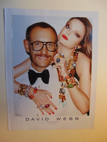Pubblicità stampa david webb - david,