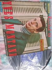 IVES MONTAND LE CHEF LUNA PARK SANGUINE FRUIT ORCHESTRE  ITALY  45 giri NMINT