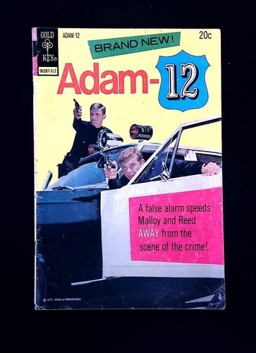 Adam gold key - adam-12, 1973