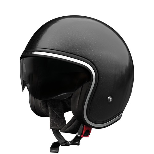 Casco jet moto cafe racer - casco,