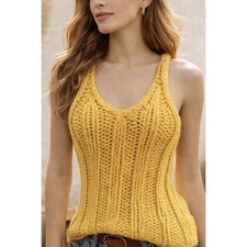 Gilet smanicato Zara giallo
