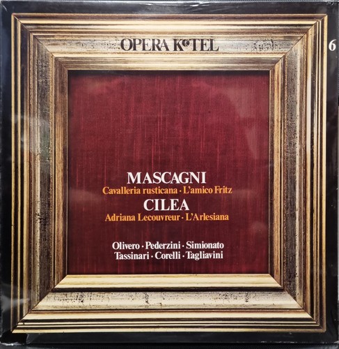Mascagni cilea cavalleria - cilea, –