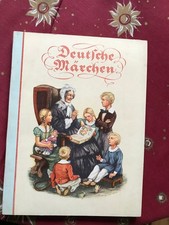 " Fiabe tedesche " 1939 completo 120 pagine 100 immagini in OTTIME CONDIZIONI RARO