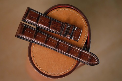 Cinturino orologio marrone