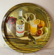 Rhum blanc Bardinet Negrita Old Nick vassoio vintage pubblicitario bar epoca