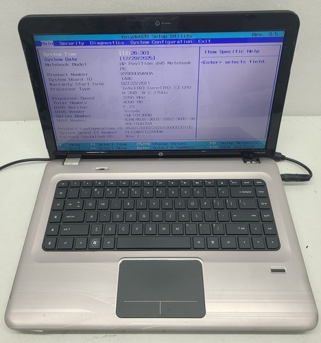 Pavilion dv6 3225dx 6 - pavilion, dv6-3225dx