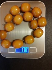 COLLANA DI BACHELITE  PERLINE