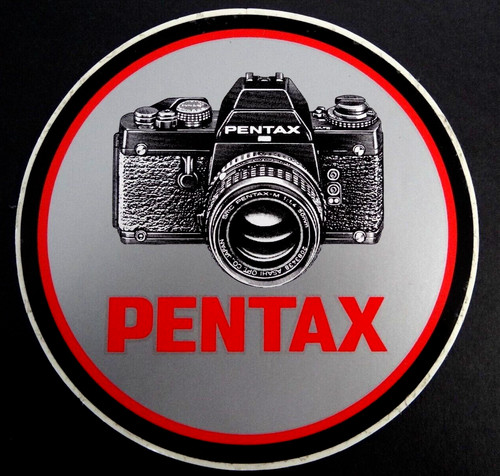 Adesivo pubblicitario pentax - adesivo,