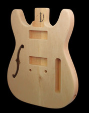 Telecaster body thinline doublecut