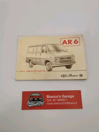 Manuale alfa romeo ar6 uso - romeo,