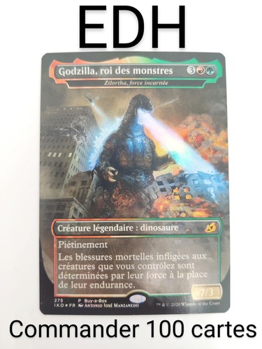 Mtg commander deck godzilla - commander,