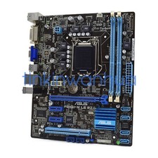 Per P8H61-M LE R2.0 H61 LGA 1155 DDR3 VGA scheda madre micro ATX #nm