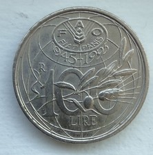 Italy 1995 R 100 Lire FAO