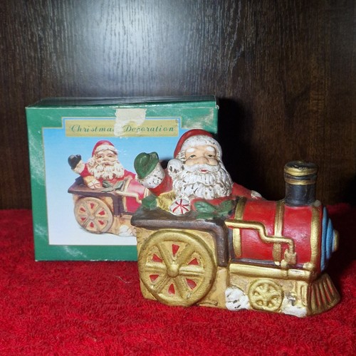 Babbo natale treno in - natale,