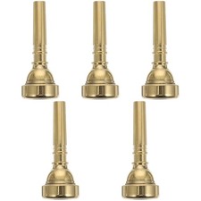 5 Pezzi Tromba Metallo Dorato