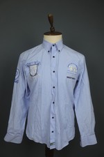 Camicia LA MARTINA blu a