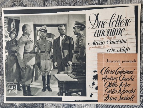 Due lettere anonime clara - lettere,