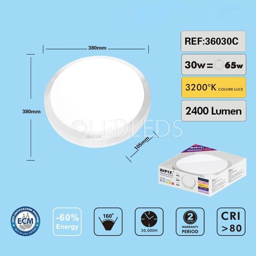 Plafoniera led applique - plafoniera, da