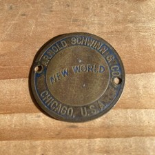 Distintivo bicicletta vintage