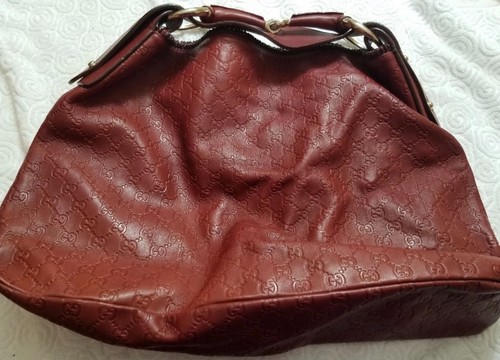 Vintage gucci guccissima - guccissima, rosso
