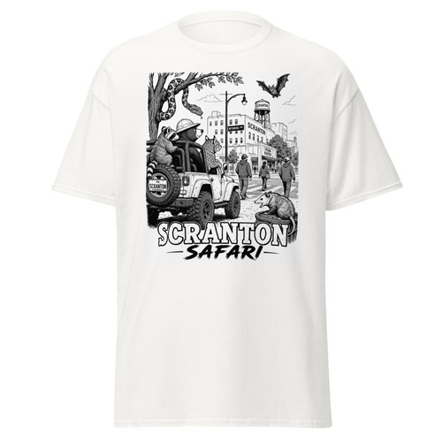 Shirt scranton safari - t-shirt,