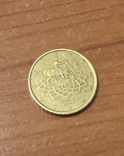 Rara Moneta Da 50 Centesimi