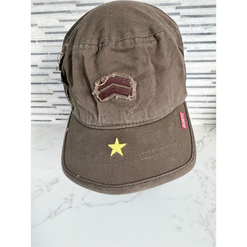 Berretto patch stella verde