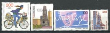 Germania 1995 Michel 1811-1814 nuovo di zecca 100% vedute, bicicletta, Werfel
